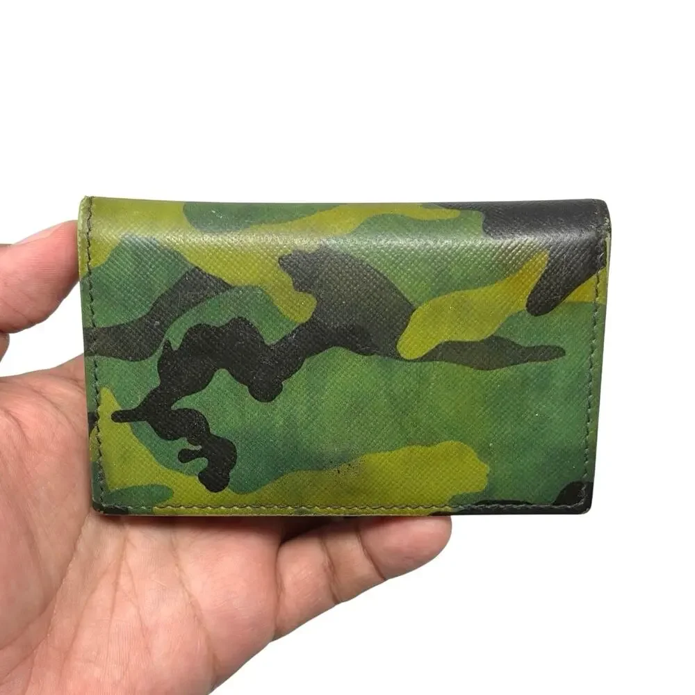 Prada Archive Camo Wallet